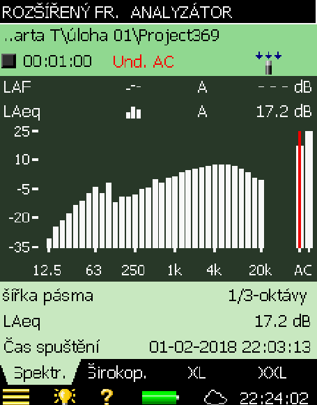 Měření ovlivněné vnitřním šumem